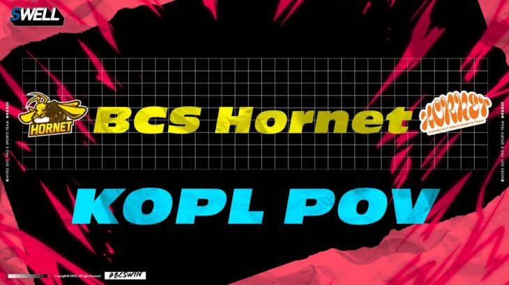 【BCS Hornet視点】 KOPL S3 M2 【荒野行動】