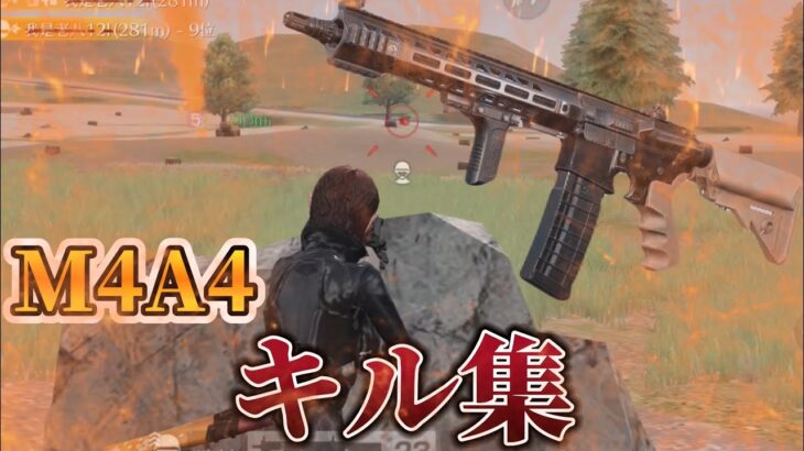 新武器「M4A4」極めた男のキル集【荒野行動】